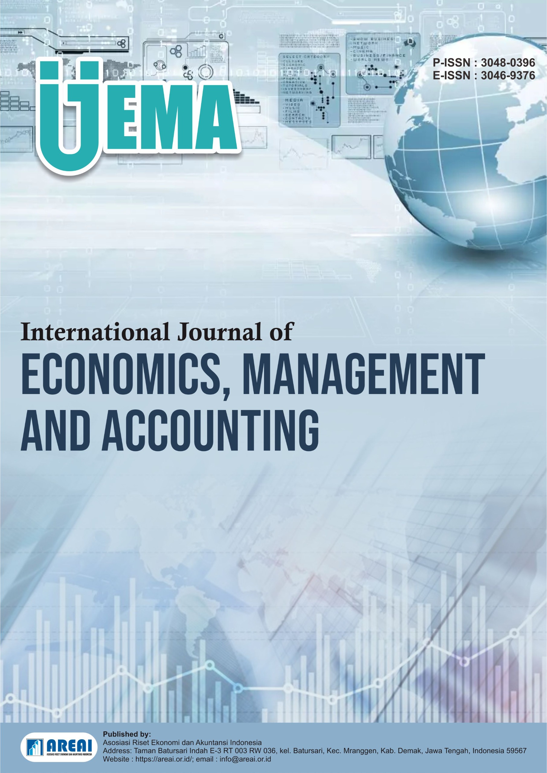 					View Vol. 1 No. 4 (2024): December : International Journal of Economics, Management and Accounting
				