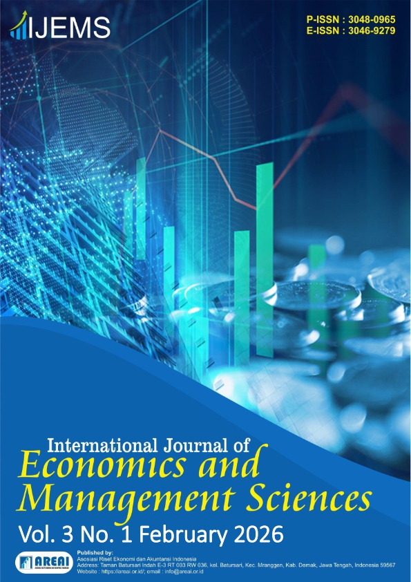 					View Vol. 3 No. 1 (2026): February : International Journal of Economics and Management Sciences
				